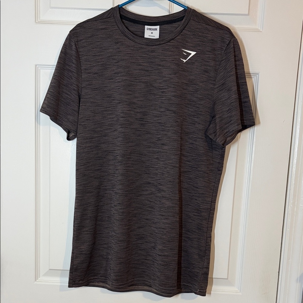 Gymshark Red-Brown Men's T-Shirt - Slim Medium